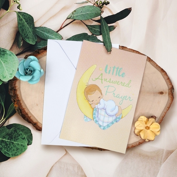 Precious Moments Baby Shower Cards NIB Set of 24 - Picture 6 of 6